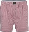 Steppin' Out Boxershort Poplin Ruiten Rood SM232.1601.12-4000 kopen | Suitable