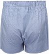 Steppin' Out Boxershort Dobby Ruit Blauw Product / Achterkant