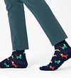 Happy Socks Puppy Love Navy Model / Voorkant