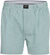 Steppin' Out randiga boxershorts i poplin Grön SM232.1601.13-5000 köp | Suitable