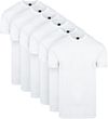 Suitable Obra T-Shirt Hoher Rundhalsausschnitt Weiß 6-Pack 60-6 Obra