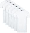 Wit T-Shirts 6Pack | Witte T Shirts kopen | Suitableshop 100-6 Ota