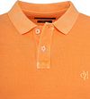 Marc O'Polo Poloshirt Garment Dyed Papaya Orange