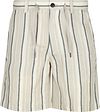 Boss Chino Short Linen Blend Stripes Beige 50561129-070 kopen | Suitable