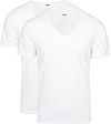 Levi's T-skjorte med V-hals hvit 2-pakning 905056001-300