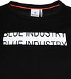 Blue Industry T-Shirt con logo nero Product / Detail