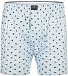 Steppin' Out Boxershort Print Poplin Lichtblauw SM232.1601.06-2001 kopen | Suitable