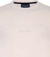 Cavallaro Beciano T-Shirt Logo Ecru Product / Detail