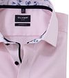 Olymp Luxor Shirt Structure Pink Model / Detail