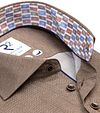 R2 Skjorte i Melangeret Brun Product / Detail