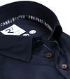 R2 Shirt Fine Twill Contrast Navy Product / Detail