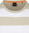 BOSS T-shirt Stripe Beige Product / Detail