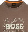 BOSS T-shirt Logo Brown Product / Detail