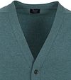 William Lockie Lambswool Cardigan Blue Product / Detail