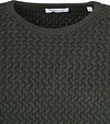 KnowledgeCotton Apparel Field Trui Donkergroen Product / Detail