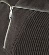 Jersey de punto con media cremallera Marc O'Polo en antracita Product / Detail