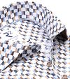 Camisa R2 de popelina con mangas extra largas y estampado Carseat multicolor Product / Detail