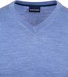 Jersey de merino Suitable con cuello de pico azul claro Product / Detail