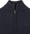 Superdry Henley Essential Half Zip Azul Marino Product / Detail