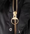 Giacca cerata Barbour Beaufort nera Model / Detail