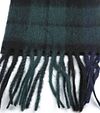 Barbour Scarf Blackwatch Lambswool Dark Green Product / Detail