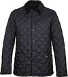 Barbour Heritage Liddesdale Quilted Jakke Sort MQU0240-BK11