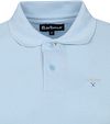 Barbour Polo Basique Piqué Bleu Clair