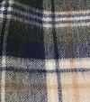 Barbour szalik z mieszanki wełny Tartan beżowy Product / Detail