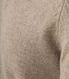 Jersey Steppin' Out de lana de cordero con cuello de pico en color arena Product / Detail