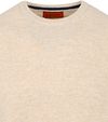 Suitable Pullover Wool O-Neck Beige Product / Detail