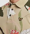 PME Legend Polo Print Beige Model / Detail