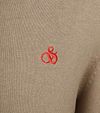 Scotch and Soda Essential Stickad Tröja Beige Product / Achterkant
