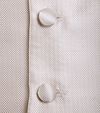 Gilet da cerimonia écru a quadri Product / Detail