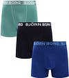 Køb Bjorn Borg Boxers Microfiber 3-pak Multifarvet  | Suitable