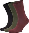 Bjorn Borg calze Bordeaux 10000834 3-pack