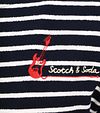 Scotch og Soda genser Bandana Mørkeblå Stribet Product / Detail