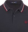 Fred Perry Langarm-Polo Dunkelblau T55 Product / Detail