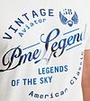 PME Legend T-Shirt Logo Artwork Blanche Model / Detail