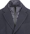 Suitable Coat Wolle Twill Navy Product / Detail