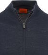 Suitable Strickjacke Slub Yarn Navy Product / Detail