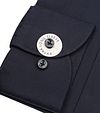 Profuomo Twill Hemd Extra Lange Mouwen Navy Product / Detail