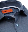 Suitable Dobby Overhemd Melange Donkerblauw Product / Detail