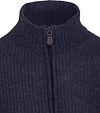 Suitable Vest Wol Blend Navy Product / Detail