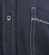 Chemise Scotch and Soda Solid Tencel Navy Product / Detail