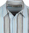 Scotch and Soda Chemise Crinkled Stripe Bleu Clair Product / Detail