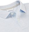 Profuomo Piqué Poloshirt Bleu Clair Product / Detail