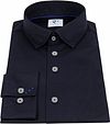 Camicia R2 tinta unita blu scuro Product / Detail