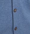 Gilet Steppin' Out in cotone e cashmere blu Product / Detail