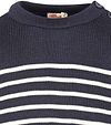 Maglione Armor-Lux Molène in lana a righe navy Product / Detail
