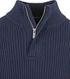 Suitable Mou maglione Half Zip navy Product / Detail